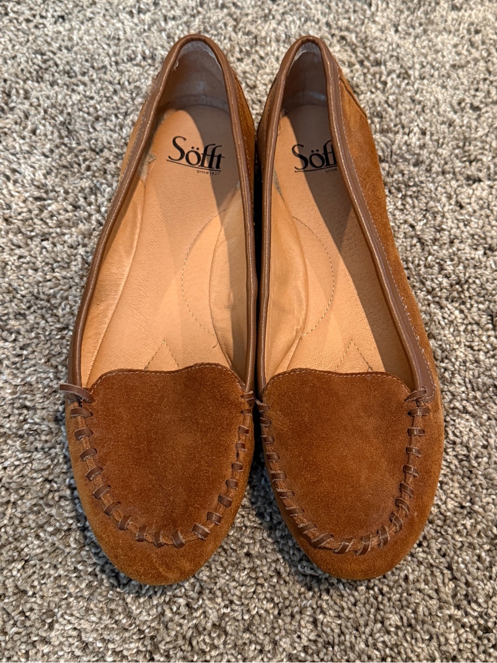 Söfft Suede Slip-On Loafers Size 9